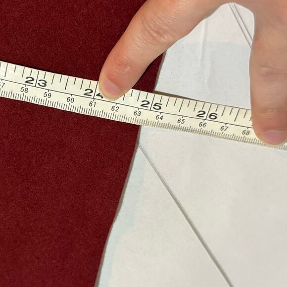 J Crew NWT Wool Blend Red Contrast Stitch Pencil Skirt‎ Women’s Size 2 - Picture 5 of 5